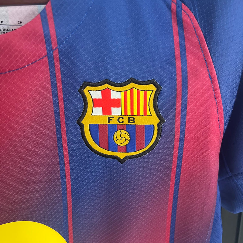 Camisa do F.C. Barcelona 2025/26 Feminino - Home