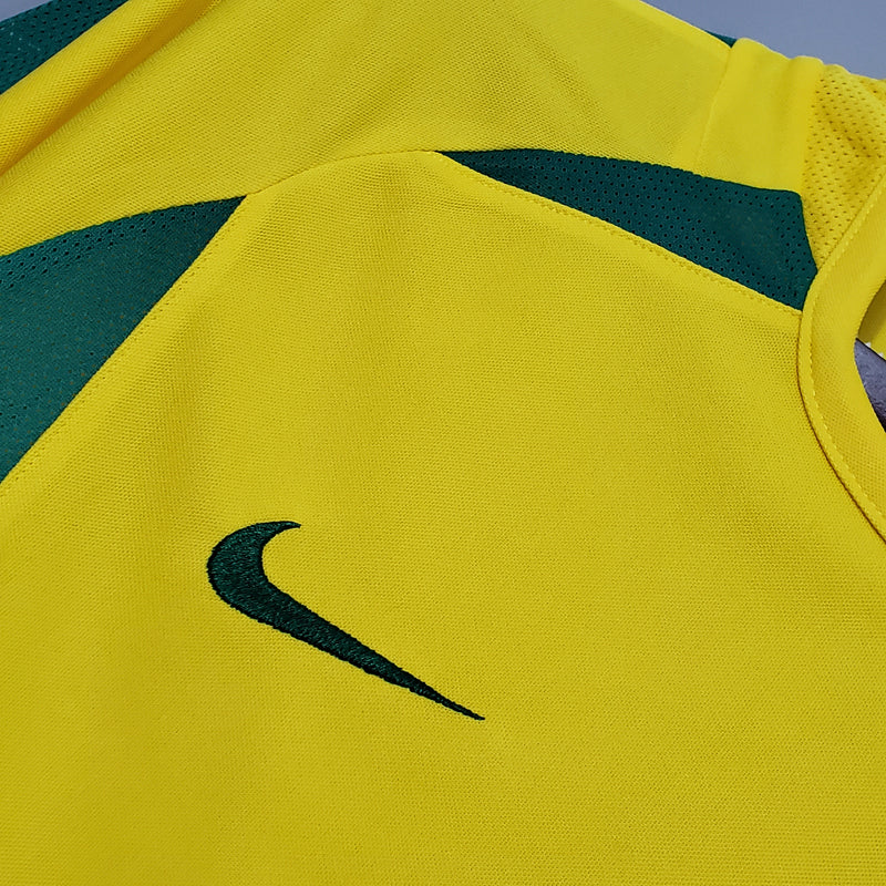 Camisa Retro 2002 Brazil home
