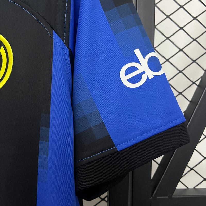 Camisa Inter de Milão Home 24/25 Come Cruz CA Fun