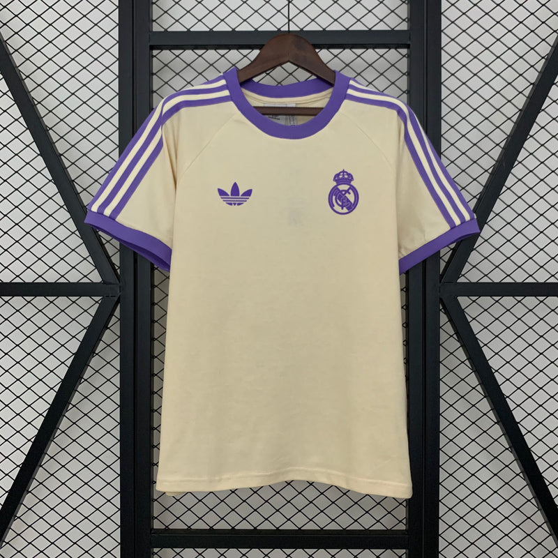 Camiseta de algodão do Real Madrid