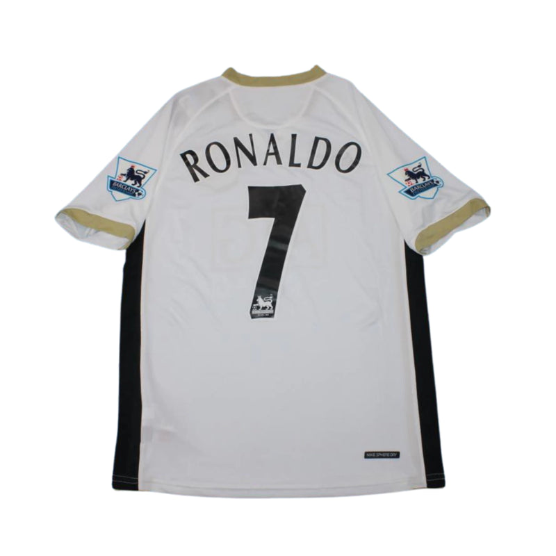 Camisa Retro do Manchester United Away 2006-07 Ronaldo