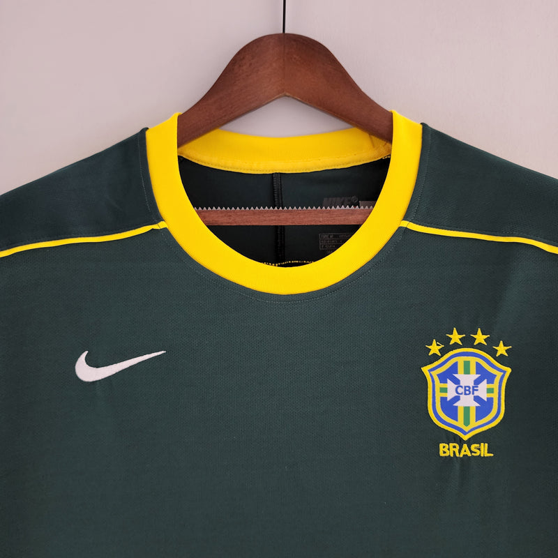 Camisa Retro Goalkeeper Brazil 1998