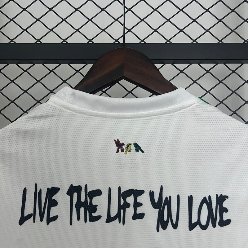 Camisa Ajax Branca 25/26 - Ed. Especial Bob Marley