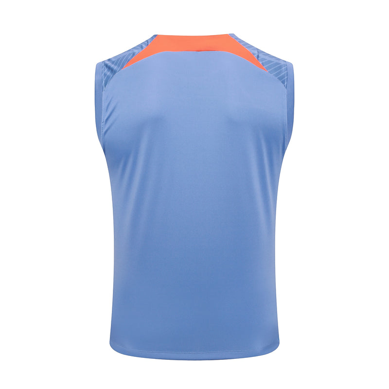 Conjunto de Treino sem Manga da Inter de Milão 24-25 (Azul Claro)