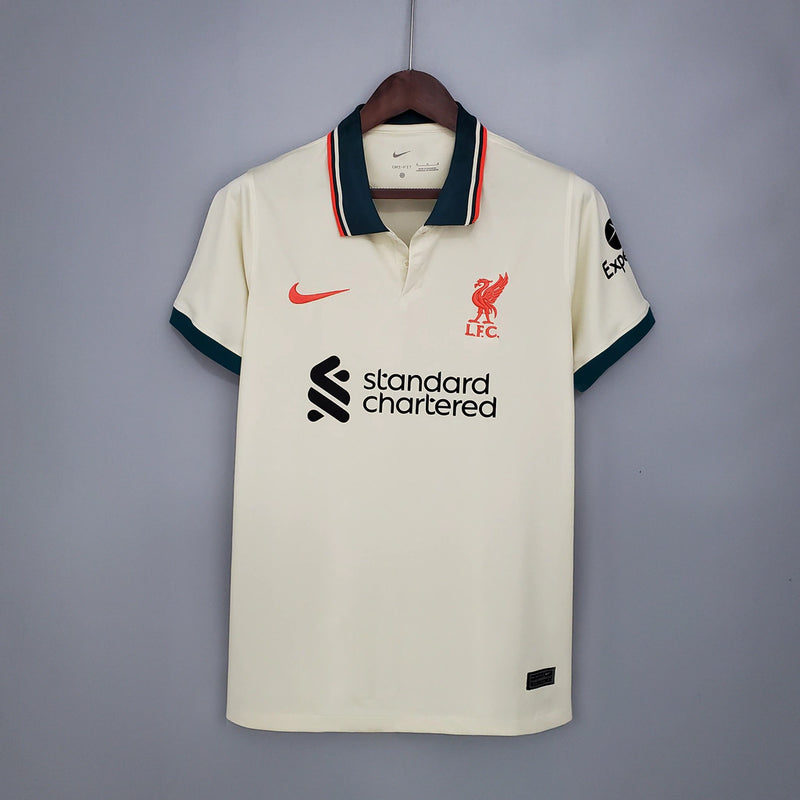 Camiseta Liverpool III 21/22 Nike - Off White