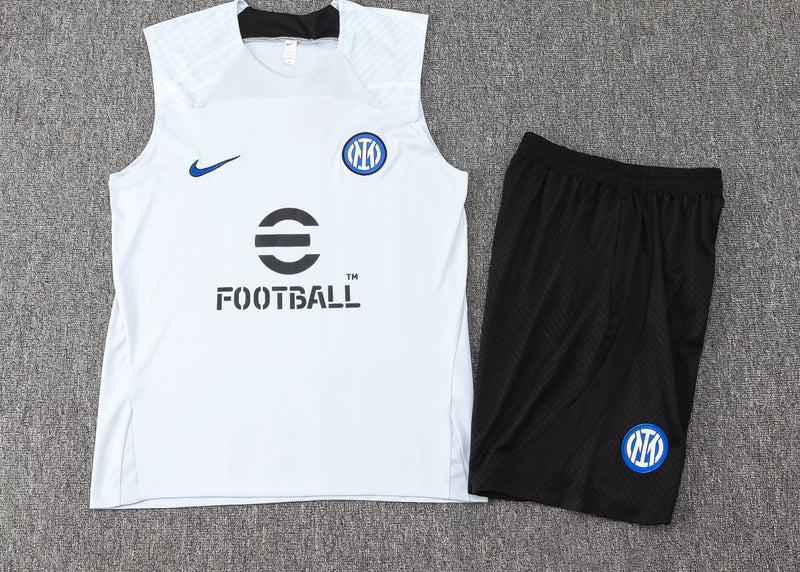 Conjunto de Jogo sem Manga da Inter de Milão 23-24