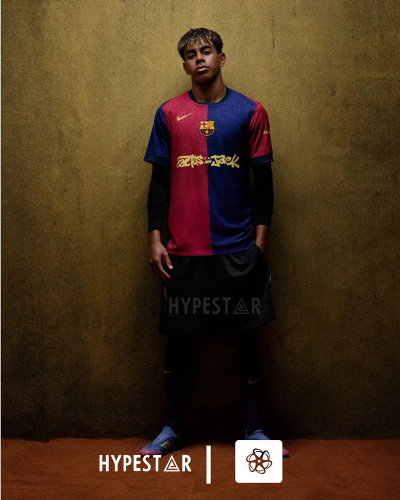 Camisa Barcelona Travis Scott Cactus Jack 2024/25
