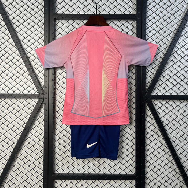 Conjunto Kids Barcelona 25/26 - Rosa
