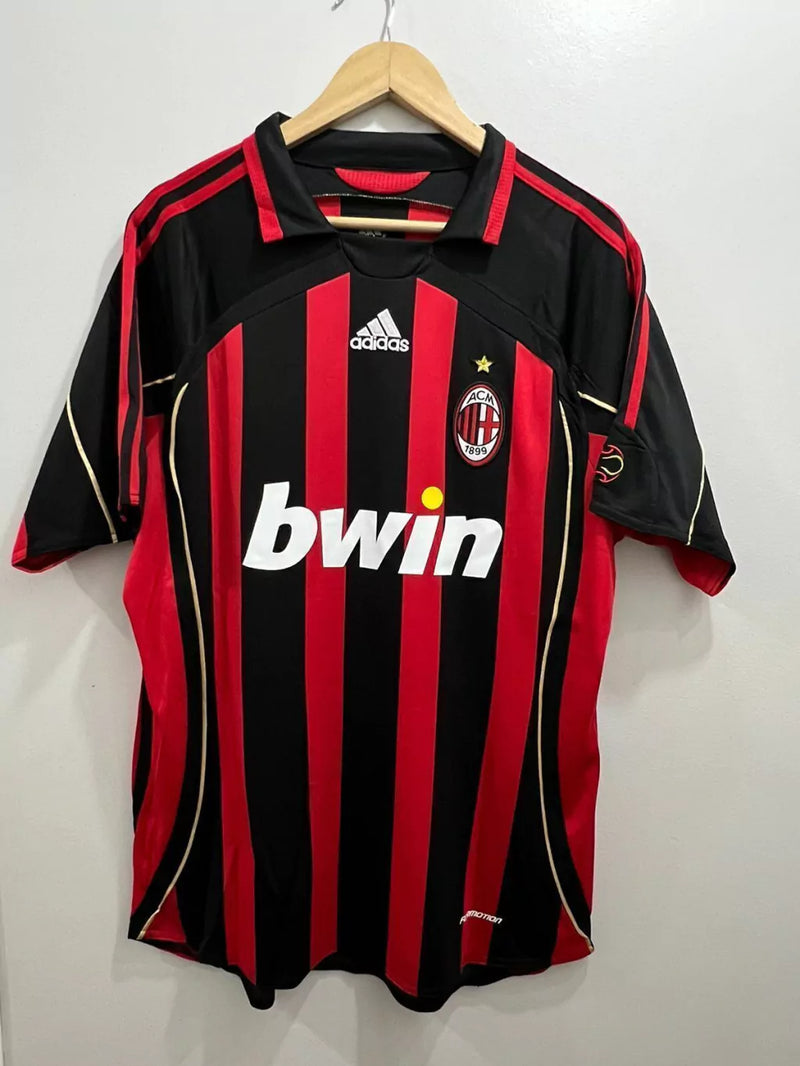 Camisa Retrô adidas Milan 2007 home - Kaká 22