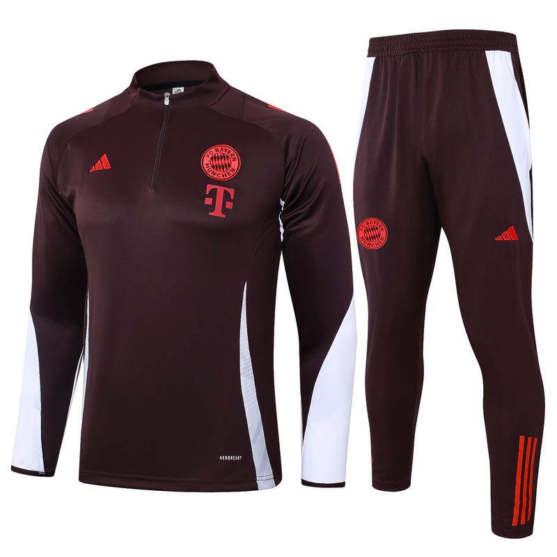 Conjunto de Trenio Bayern Munich 25-26 de Manga Longa