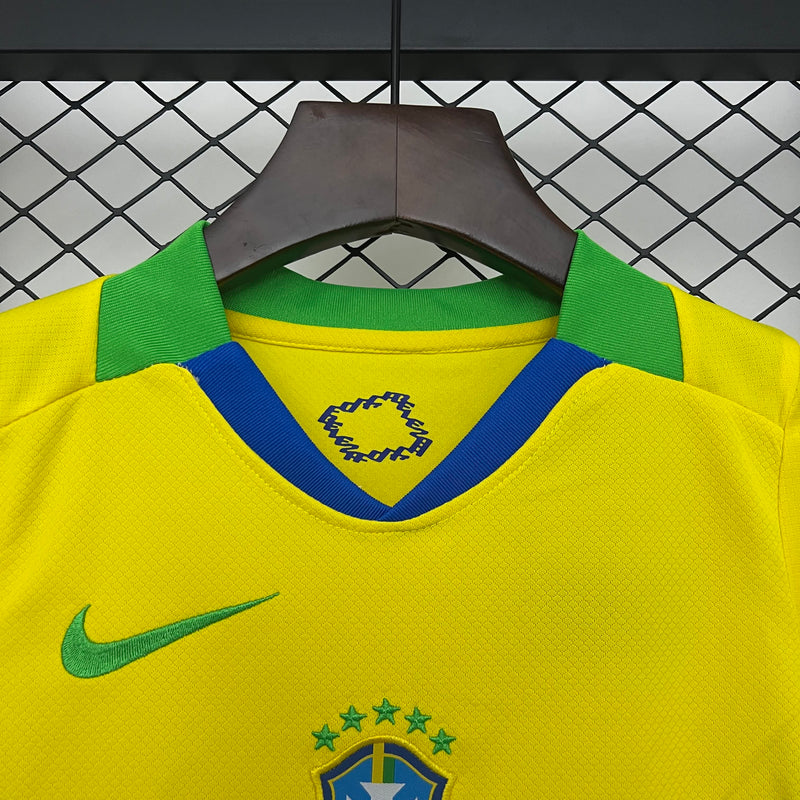 Conjunto Kids Brasil 25/26 - Home