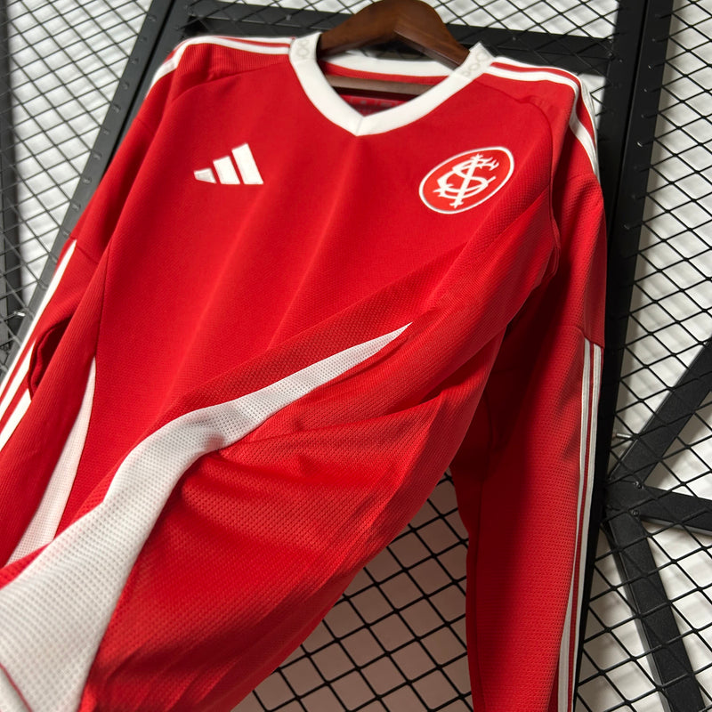 Camisa 25/26 Manga Longa Brasil Internacional Home