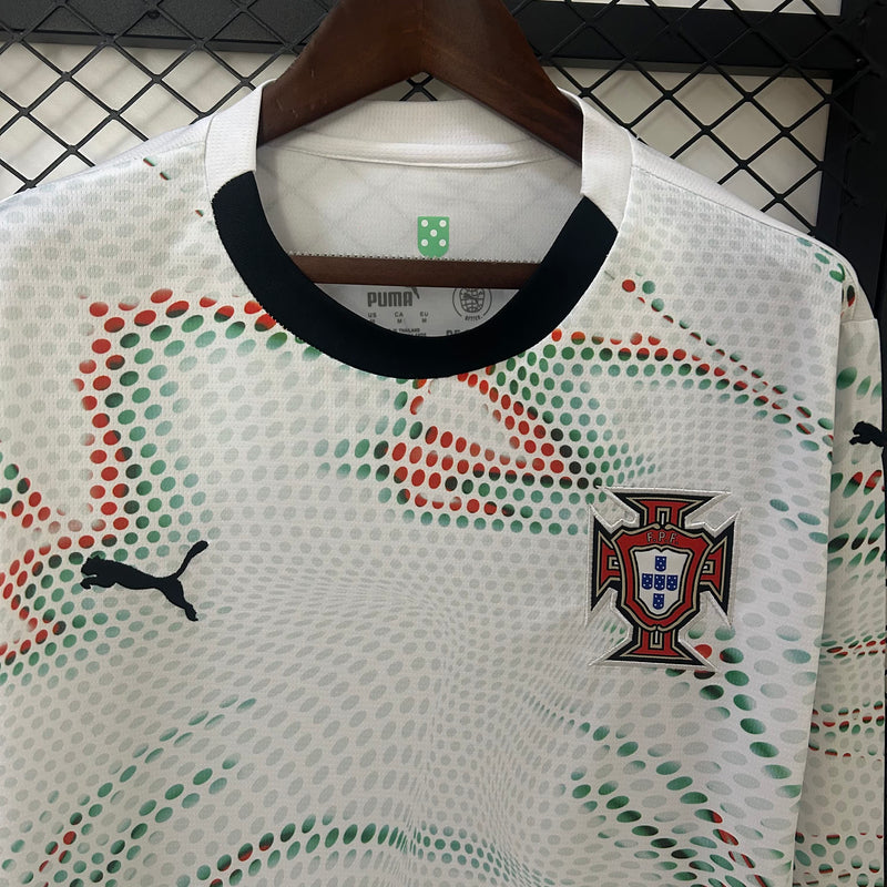 Camisa de Manga Longa Portugal 2025 N-2