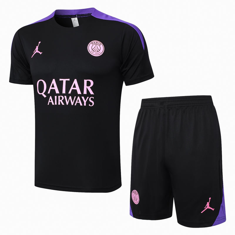 Conjunto de Treino Psg x Jordan Manga Curta