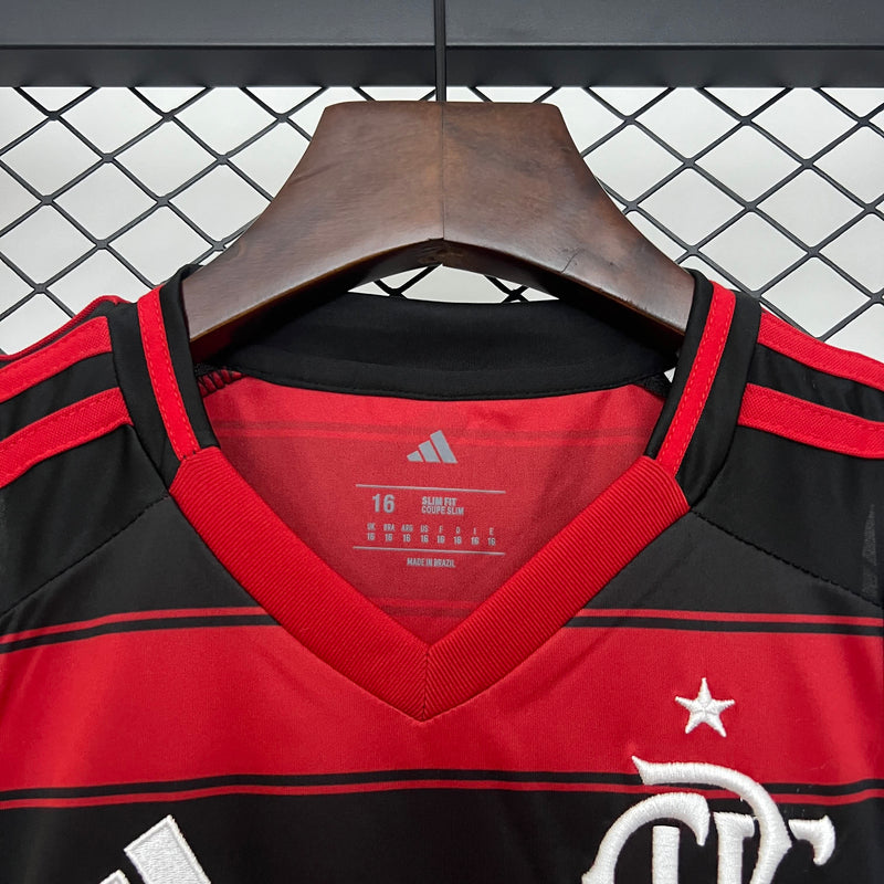 Conjunto Kids Flamengo 25/26 UN-1 (Sem Manga)