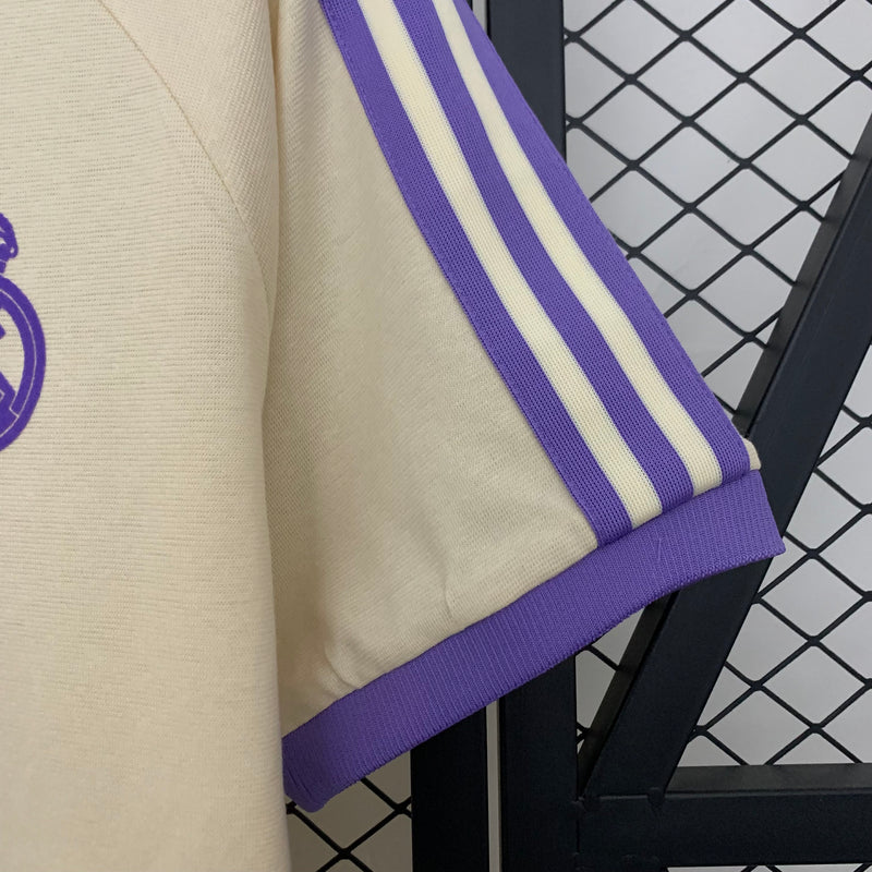 Camiseta de algodão do Real Madrid