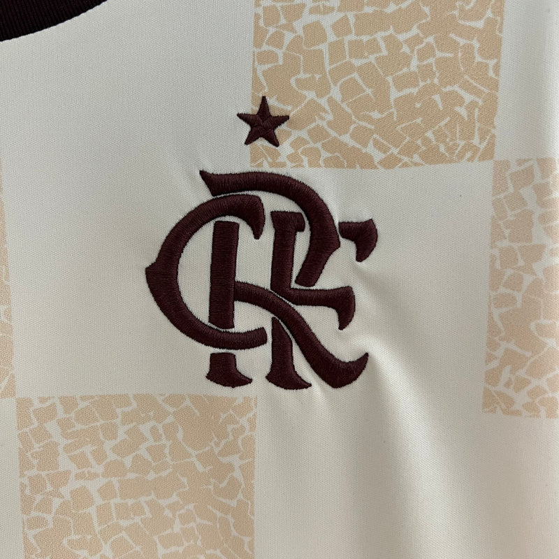 Camisa Flamengo Treino 24/25 Adidas - Bege