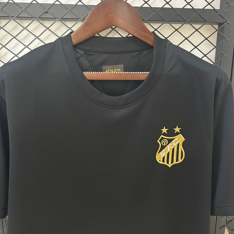 Camisa de Torcedor Santos Preta 25/26 2