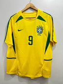 Camisa Retrô Nike Brasil 2002 - Ronaldo 9