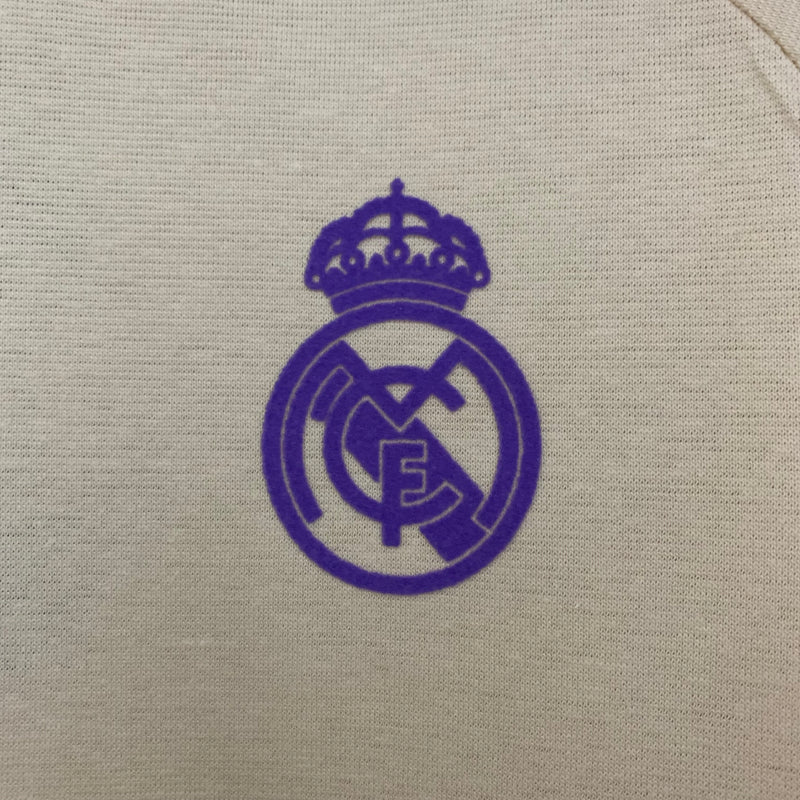 Camiseta de algodão do Real Madrid