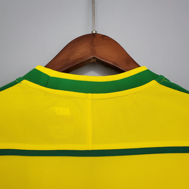 Camisa Retro Brasil 1998 home
