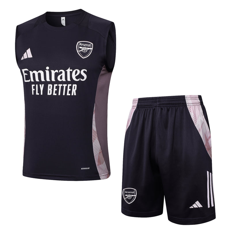 Kit de treino sem manga Arsenal 24/25