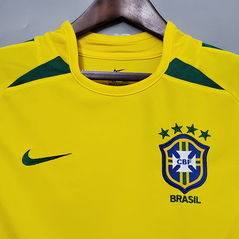 Camisa Retro 2002 Brazil home
