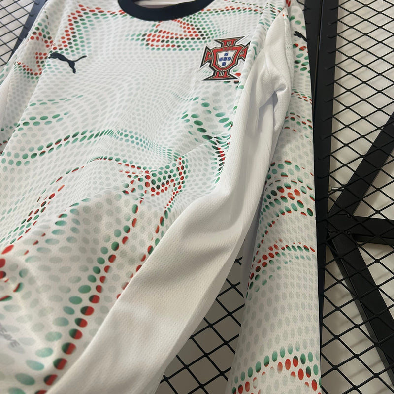 Camisa de Manga Longa Portugal 2025 N-2