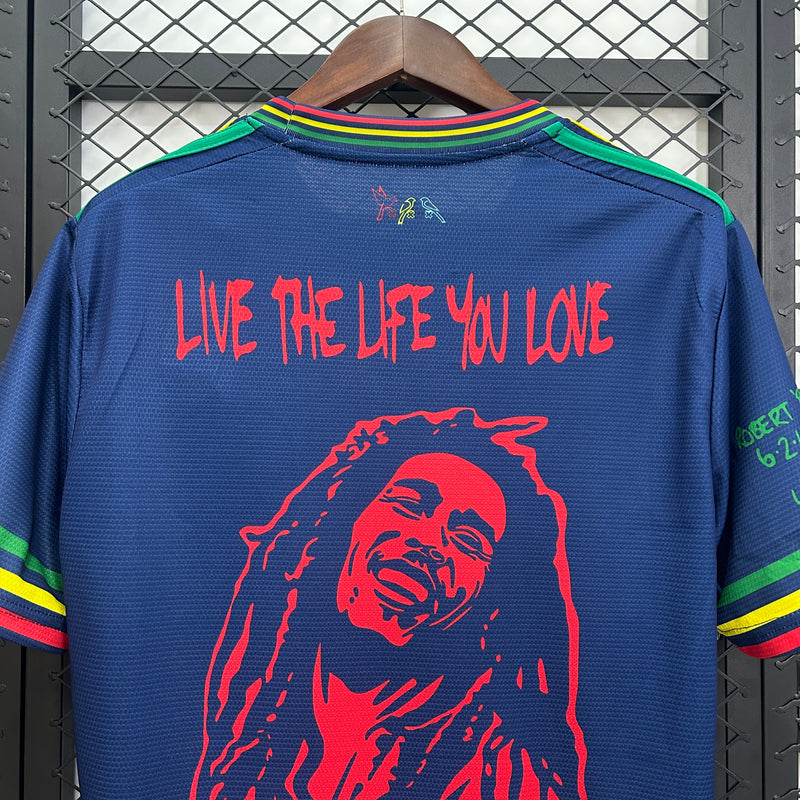 Camisa Ajax Branca 25/26 - Ed. Especial Bob Marley UN-2