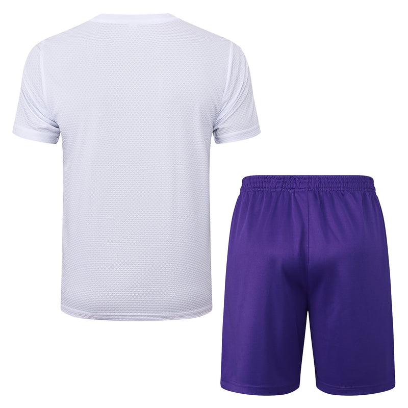 Conjunto de Manga Curta Real Madrid 25-26
