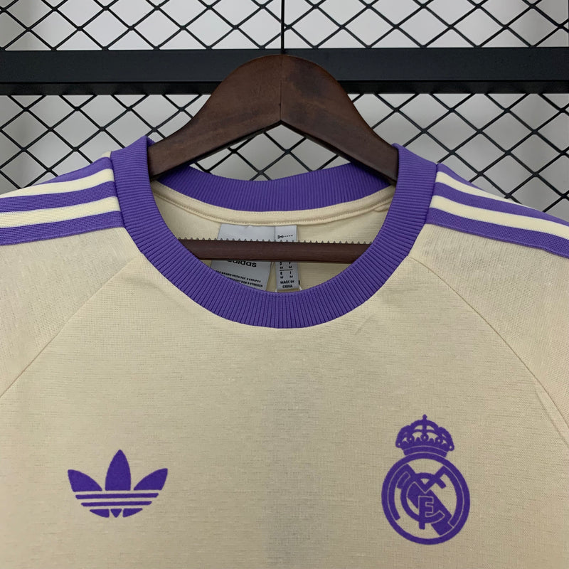 Camiseta de algodão do Real Madrid
