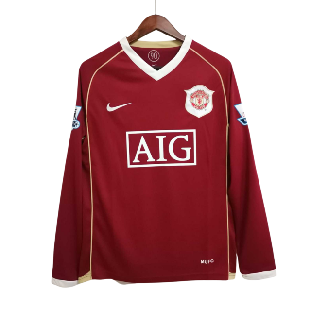 Camisa Retro do Manchester United Home 2006-07 Ronaldo