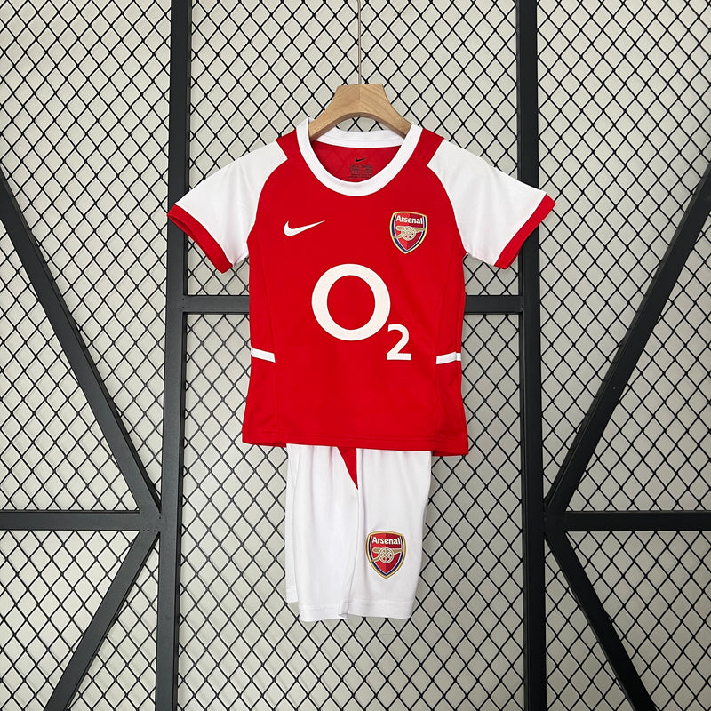 Conjunto 02/04 kids Arsenal