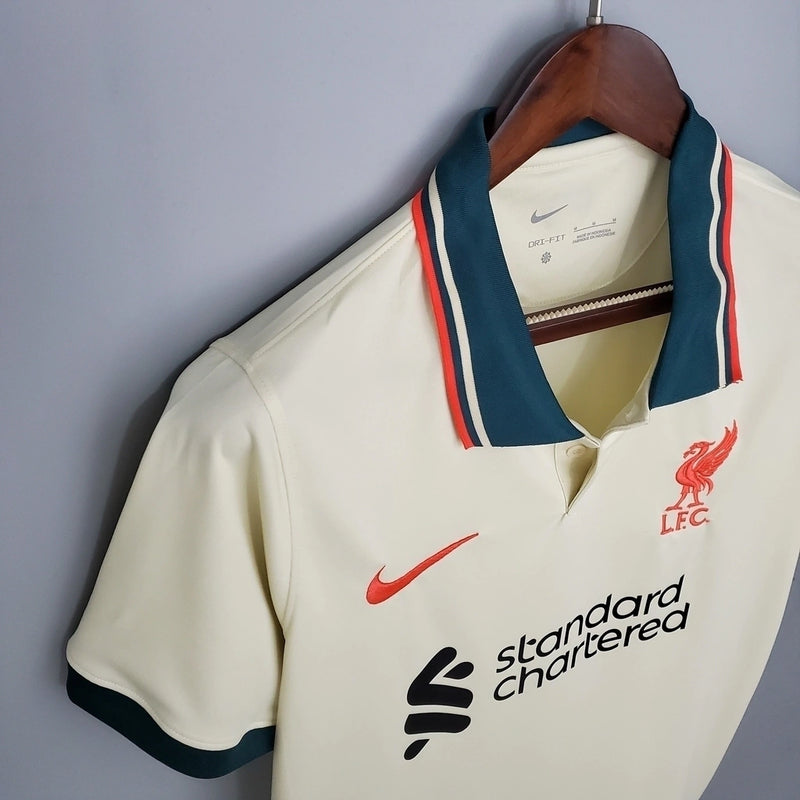 Camiseta Liverpool III 21/22 Nike - Off White