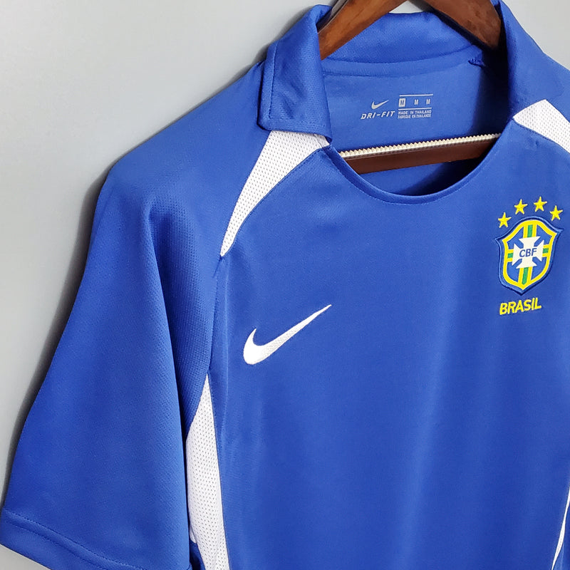 Camisa Retro 2002 Brazil away