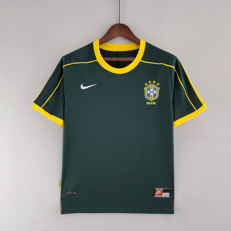 Camisa Retro Goalkeeper Brazil 1998