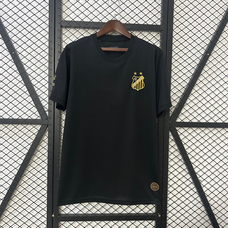 Camisa de Torcedor Santos Preta 25/26 2