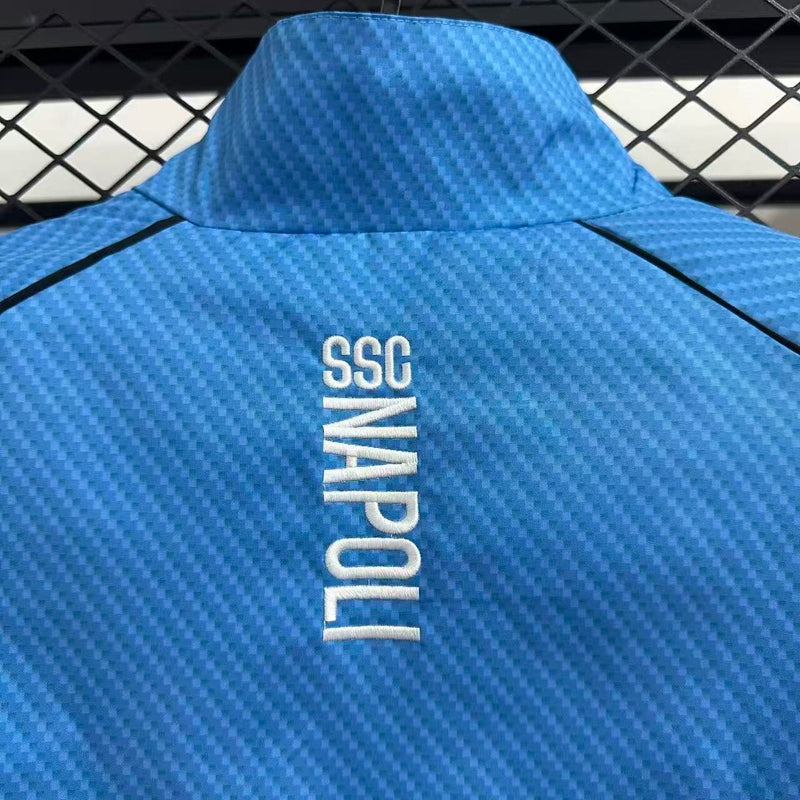 Jaqueta Napoli 25/26 - EA7 - Azul e Branca Impermeável