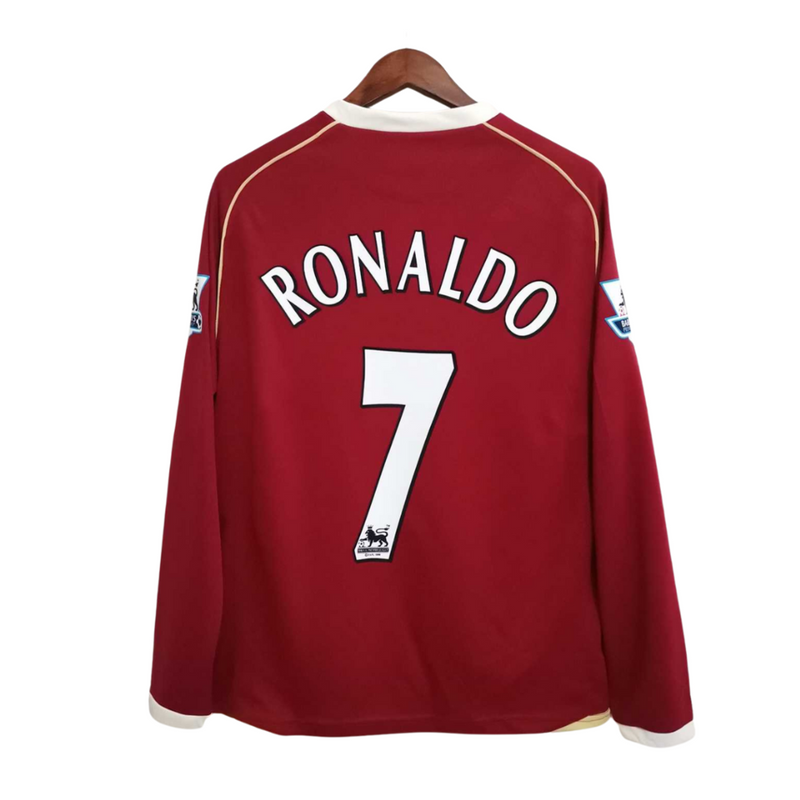 Camisa Retro do Manchester United Home 2006-07 Ronaldo