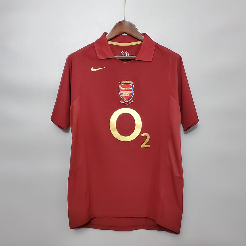 Camisa Retrô Arsenal 05/06