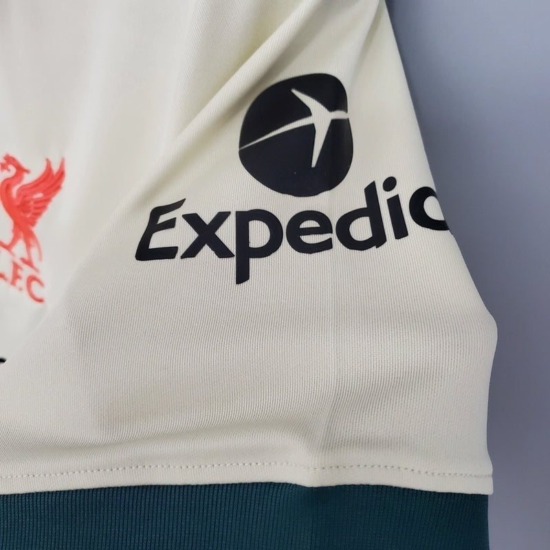 Camiseta Liverpool III 21/22 Nike - Off White