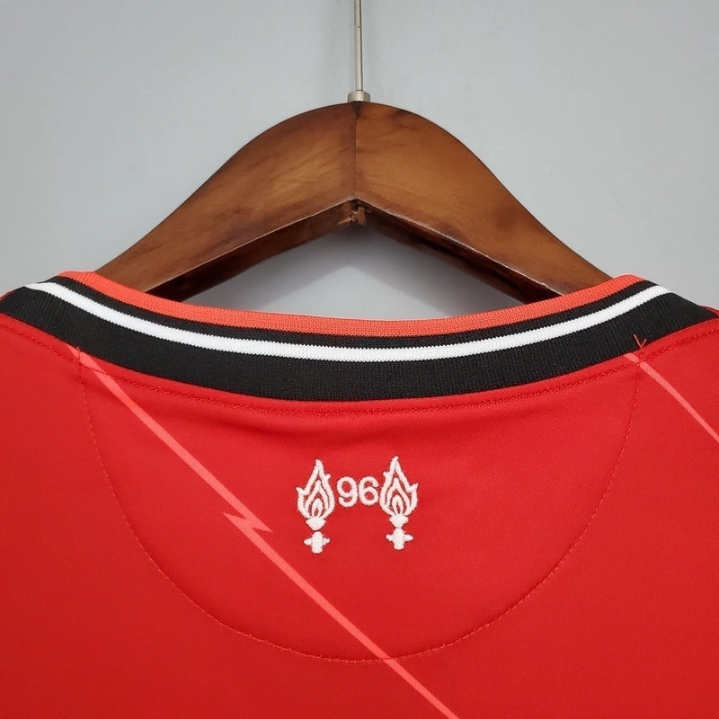 Camiseta Liverpool I 21/22 Nike - Vermelho