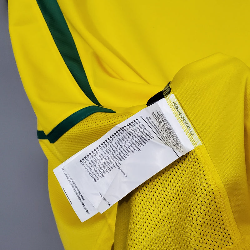 Camisa Retro 2002 Brazil home