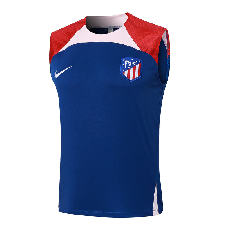 Conjunto Sem Manga Atletico Madrid 24-25 - Azul
