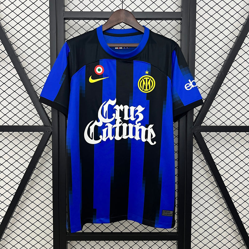 Camisa Inter de Milão Home 24/25 Come Cruz CA Fun