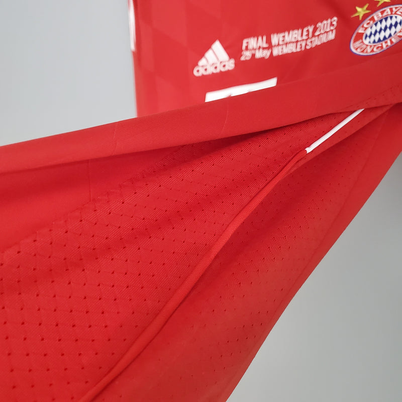 Camisa Retro Manga Longa Bayern Munich Final da Champions League 2013 - home