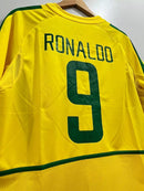 Camisa Retrô Nike Brasil 2002 - Ronaldo 9