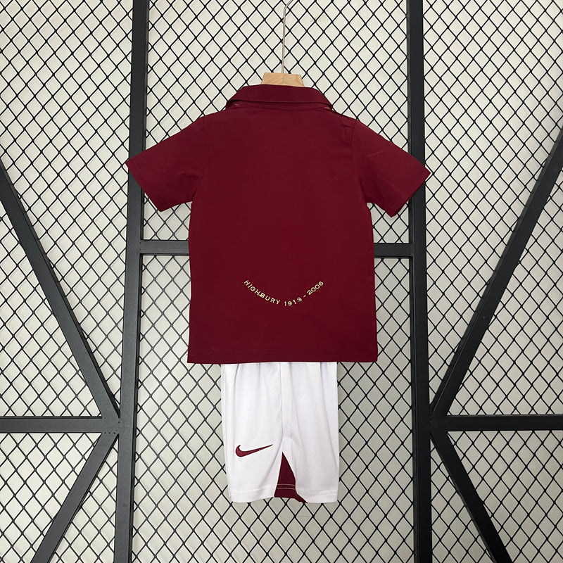 Conjunto 05/06 kids Arsenal