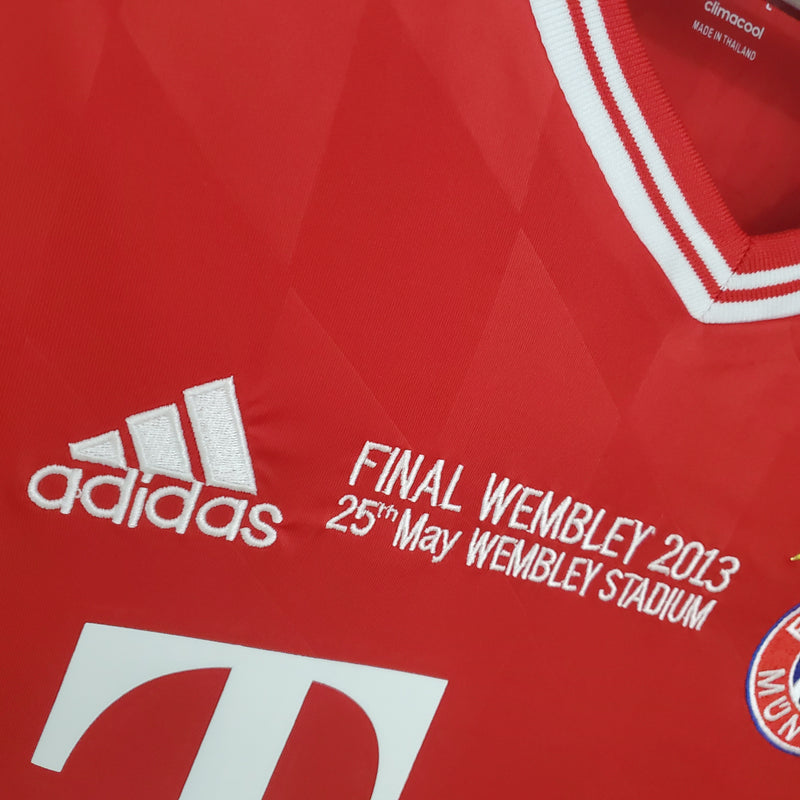 Camisa Retro Manga Longa Bayern Munich Final da Champions League 2013 - home