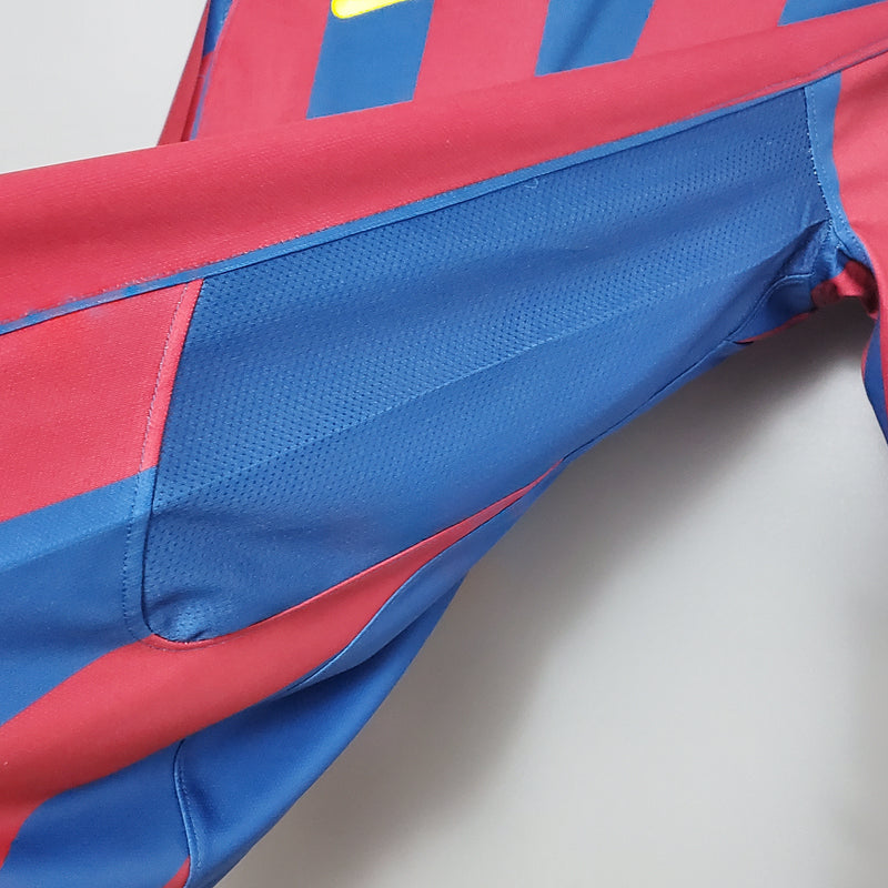 Camisa do Barcelona Retro 2006 UEFA Champions League